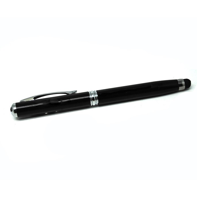 4 in 1 Senter + Laser Pointer + Pen + Stylus