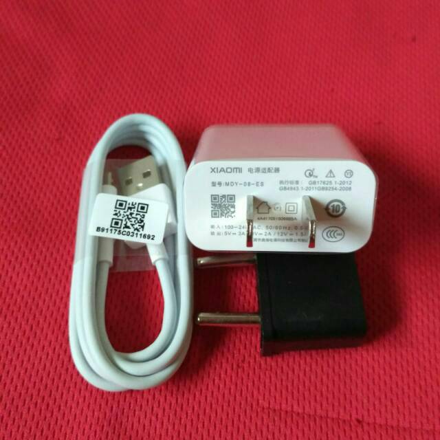CHARGER XIAOMI REDMI 2 3 4 4A 4X NOTE 4 ORIGINAL 100% [ MDY-08-ES ] 3A