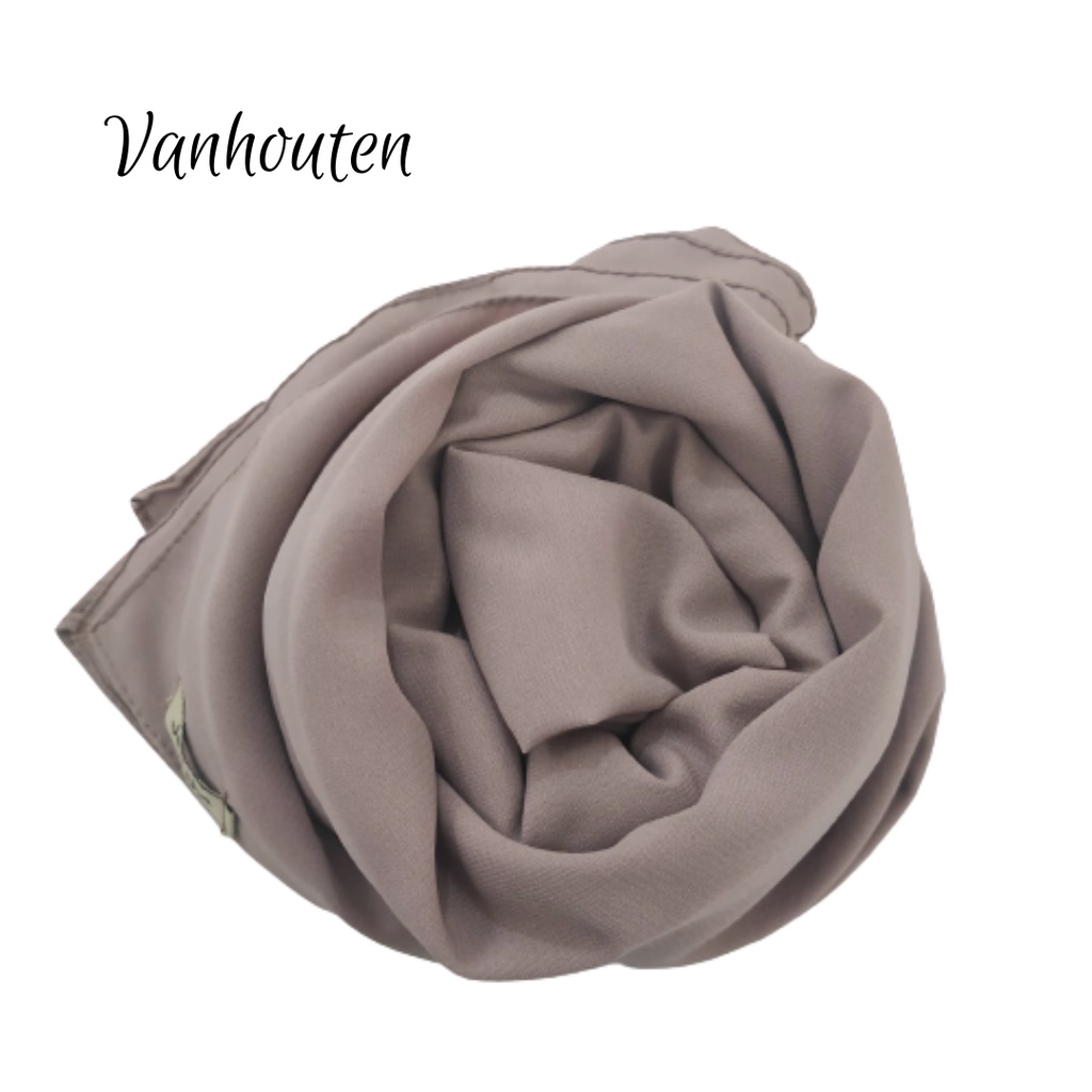 pasmina Wolfis Ukuran Panjang 200x75cm Jilbab Hijab Kerudung Pashmina jumbo premium-VANHOUTEN