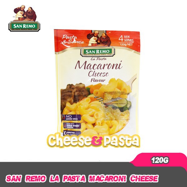 

San Remo La Pasta Macaroni Cheese 120 Gr