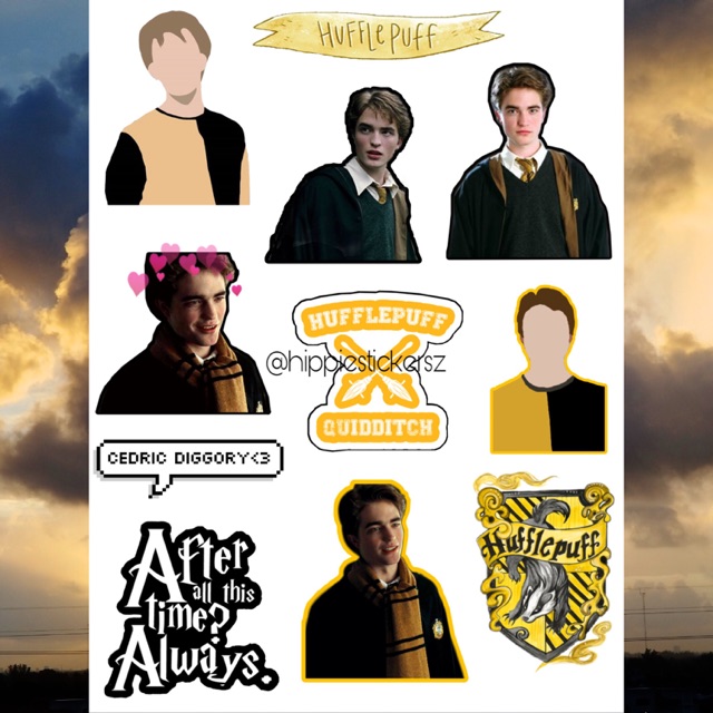 Cedric Diggory Stickers