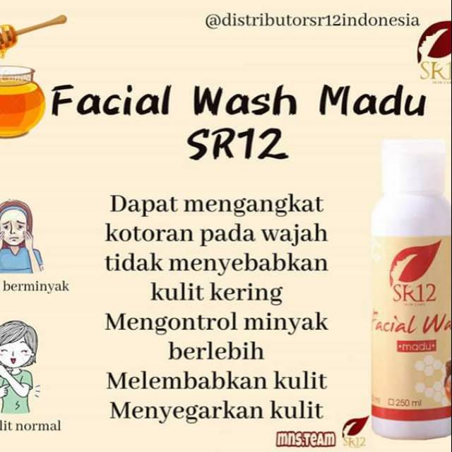 Facial wash madu SR12