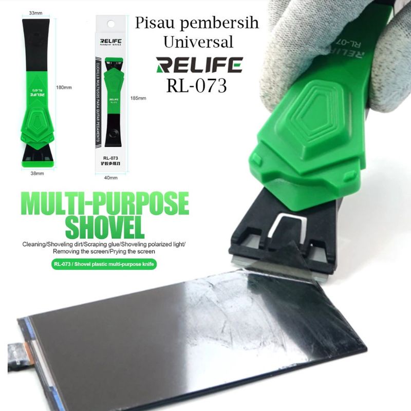 GLUE REMOVER TOOLS RELIFE RL-073 PISAU PEMBERSIH LEM OCA DAN POLARIZER