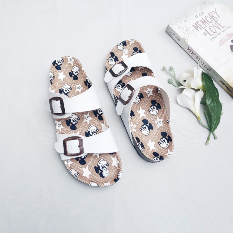 SANDAL MICKEY BAN2 PUTIH