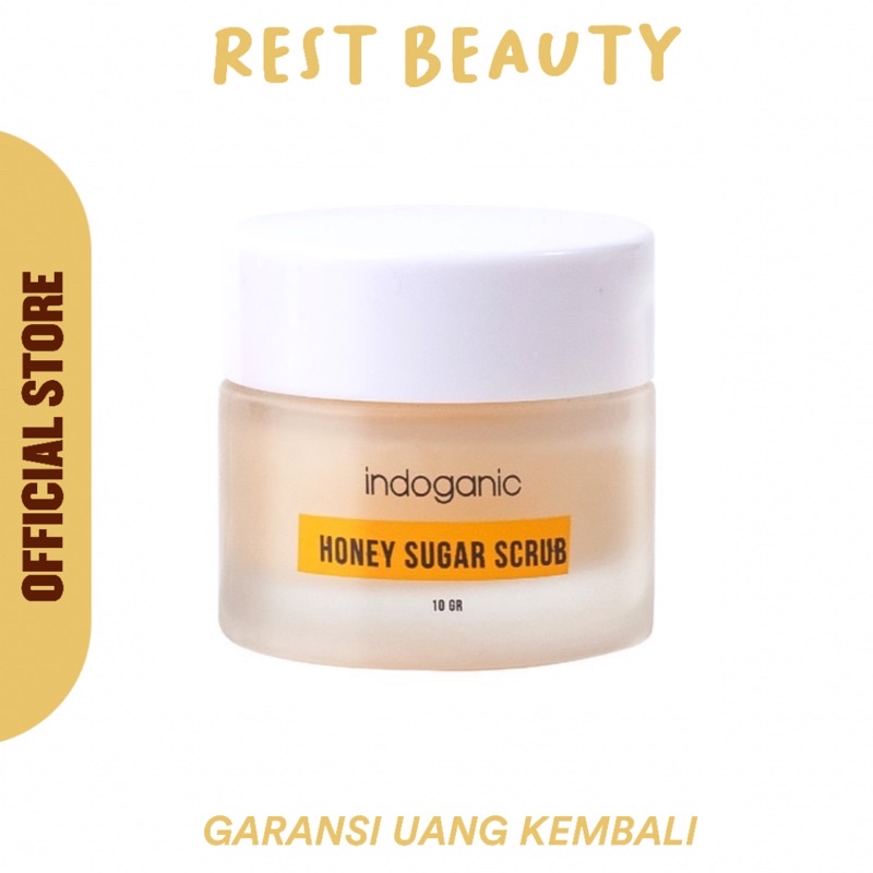 INDOGANIC - Honey Sugar Scrub BPOM 10gr