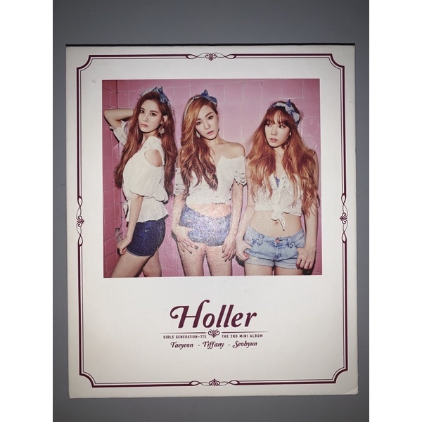 GIRLS GENERATION-TTS : HOLLER album only