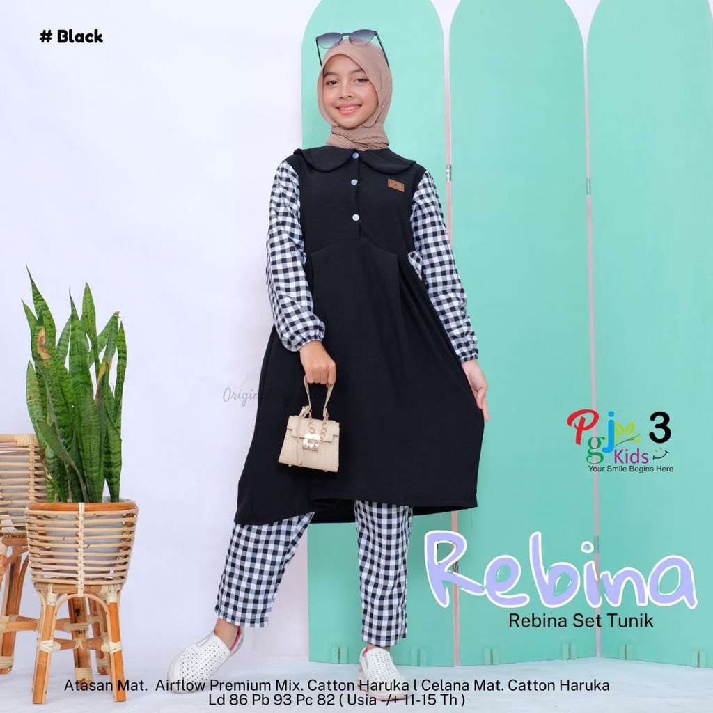 TUNIK ANAK REMAJA TUNIK ANAK TANGGUNG CEWEK KEKINIAN TERBARU BAJU ANAK PEREMPUAN TUNIK ZIGZAG