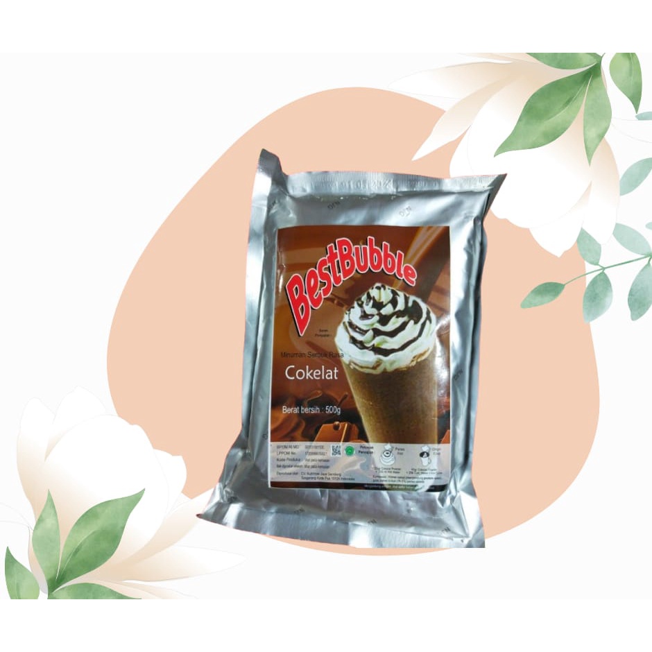 

best bubble coklat 500gr /bubuk minuman Rasa coklat