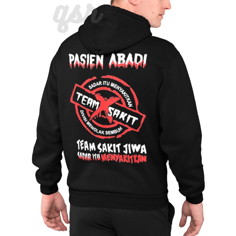 Hoodie Team Sakit Jiwa / Jaket Pria / Sweater / Sweatshirt