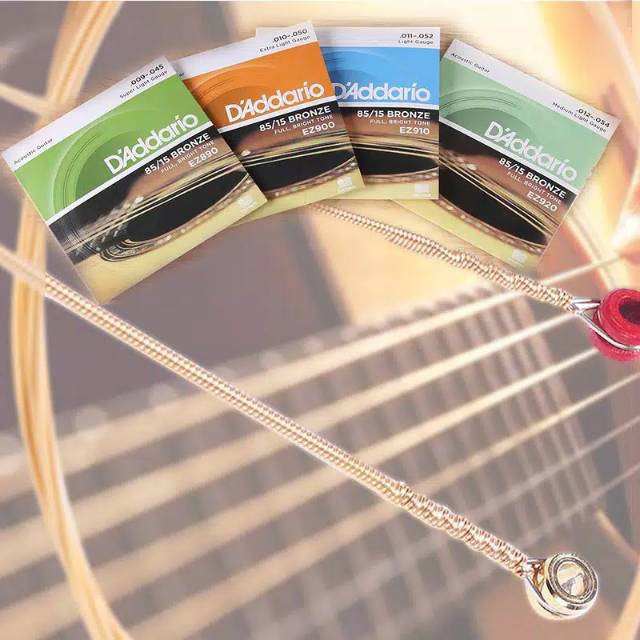 Senar Gitar Akustik D'addario String EZ890 EZ900 EZ910 EZ920