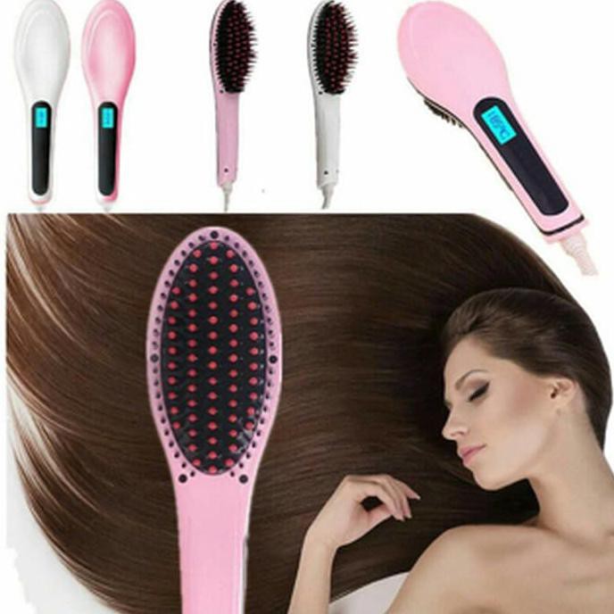 HOT PROMO Sisir Catok Pelurus Rambut/ Fast Hair Straightener HQT-906 ORIGINAL TERMURAH