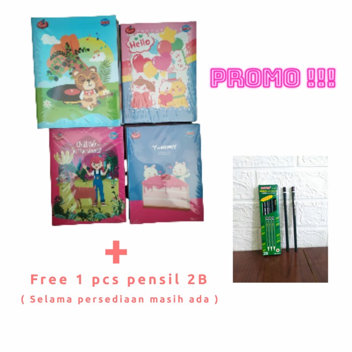 

Update Buku Tulis Sidu 58 Lembar 1 Pack 10 Pcs Bergaransi