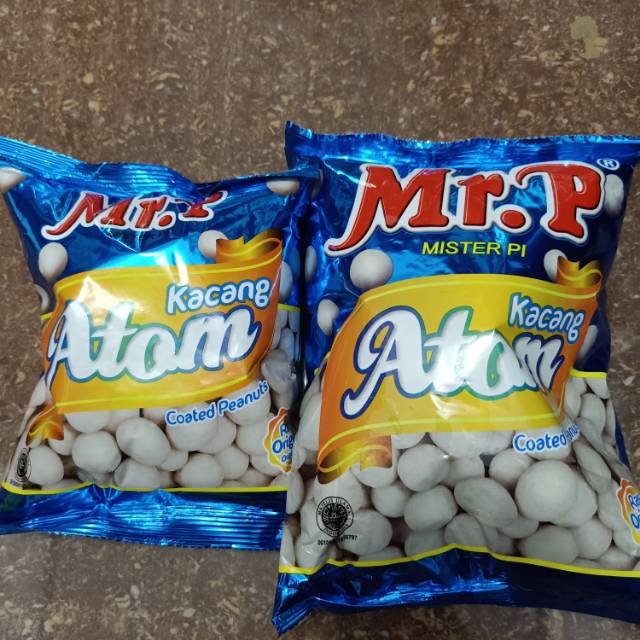 Mr.P kacang atom original 225 gram