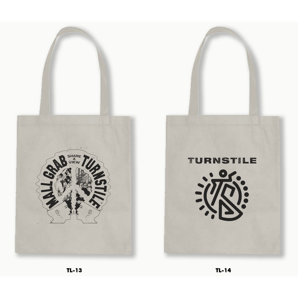 TOTE BAG BLACU - TURNSTILE 01