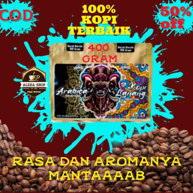 

KOPI BUBUK BALI ARABIKA ROBUSTA MURNI ASLI HITAM TANPA CAMPURAN AROMA NIKMAT GROSIR PALING MURAH