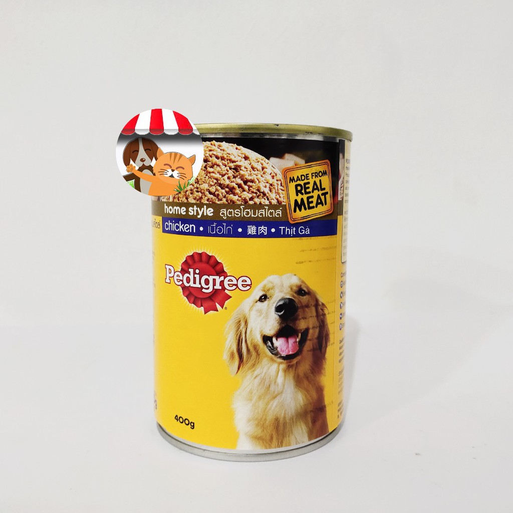 Pedigree Chicken Vegetables Kaleng 400gr - Makanan Basah untuk Anjing