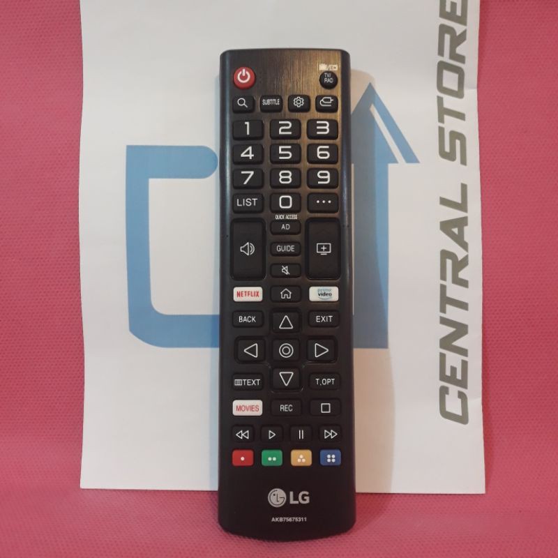 Remote TV LCD LED LG Smart Netflix Amazon Prime Video ORIGINAL