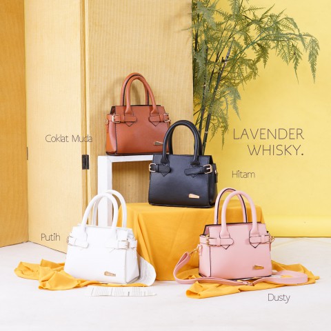 LAVENDER WHISKY/ TAS SELEMPANG WANITA / TAS FASHION / TAS LOKAL TERMURAH / TAS OOTD