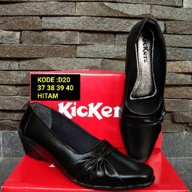 SEPATU PANTOFEL WANITA KANTOR CEWEK HIGHHEEL MURAH LARIS PANTOFEL D20 2