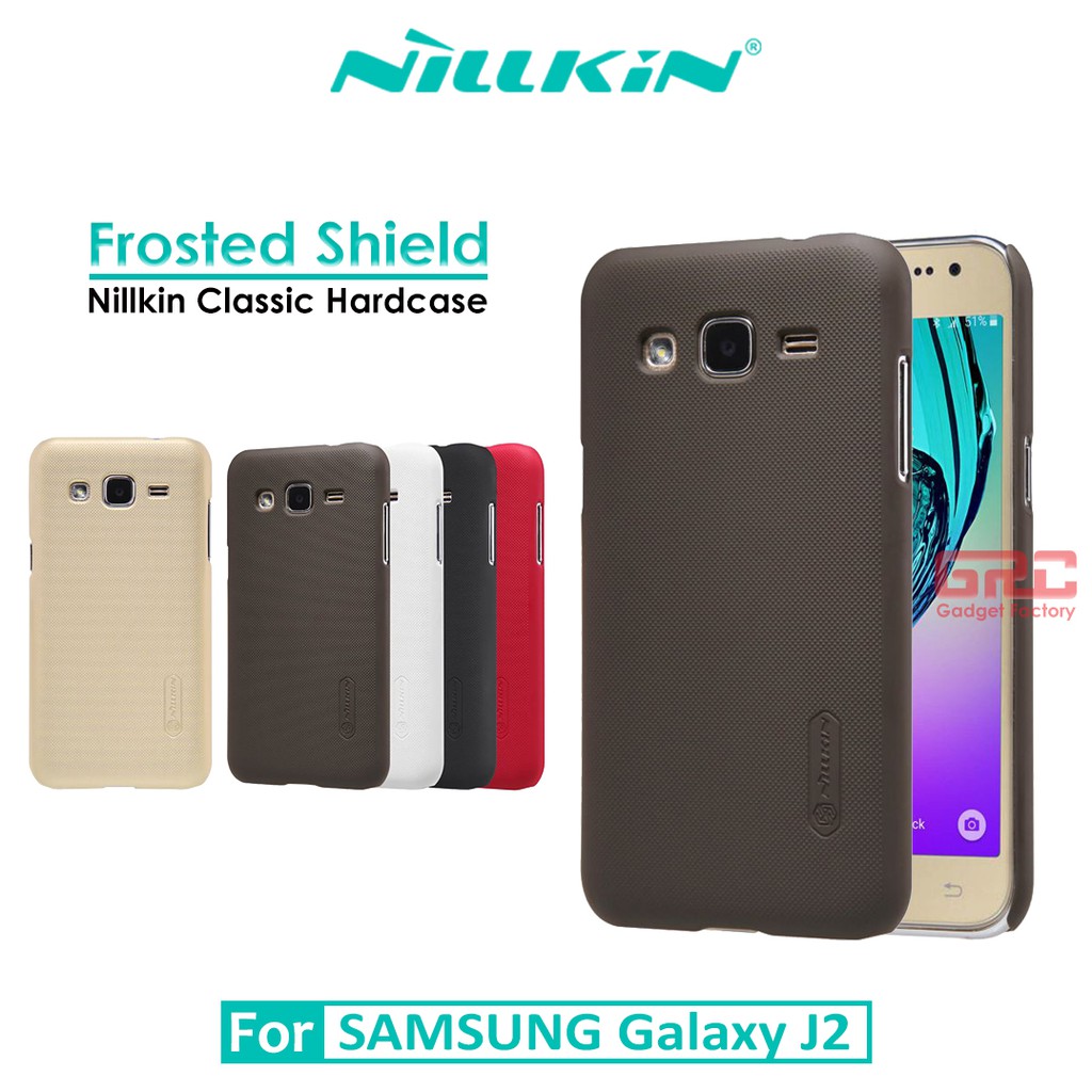 Hard Case SAMSUNG Galaxy J2 Nillkin Frosted Shield Casing Original