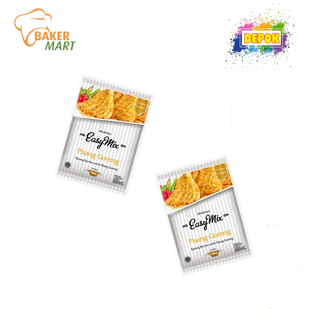 

Easymix Tepung Pisang Goreng 220gr