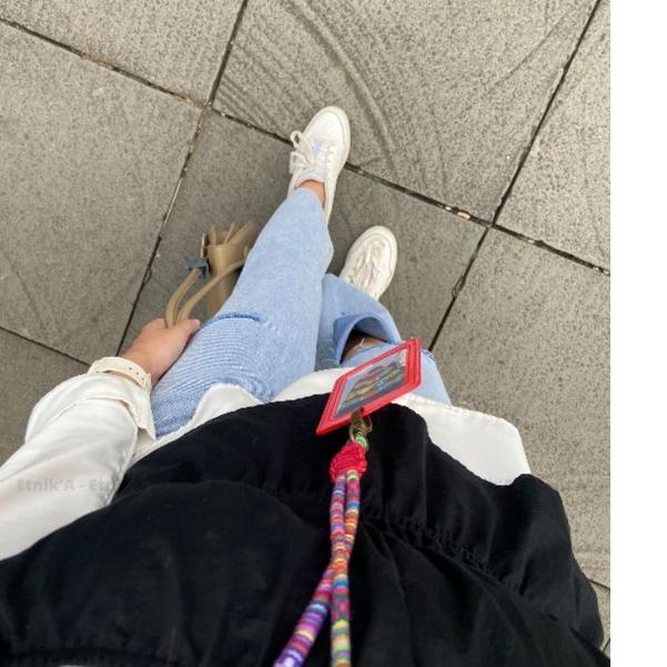 

☄ LANYARD TENUN / ID CARD HOLDER TALI ば