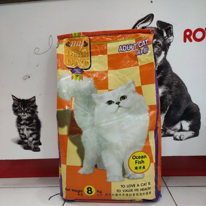 MY DEAR CAT OCEAN FISH 8KG FRESHPACK, CAT 8KG MAKANAN KHUSUS KUCING