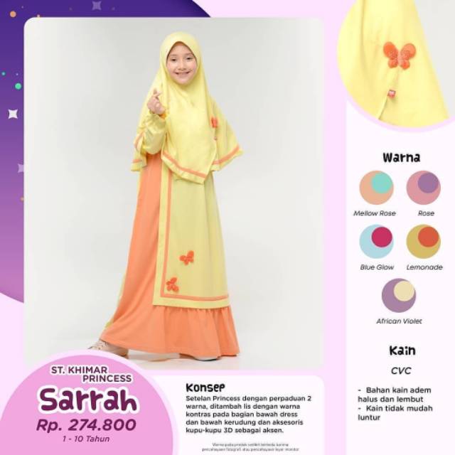 Rabbani-gamis anak sarrah