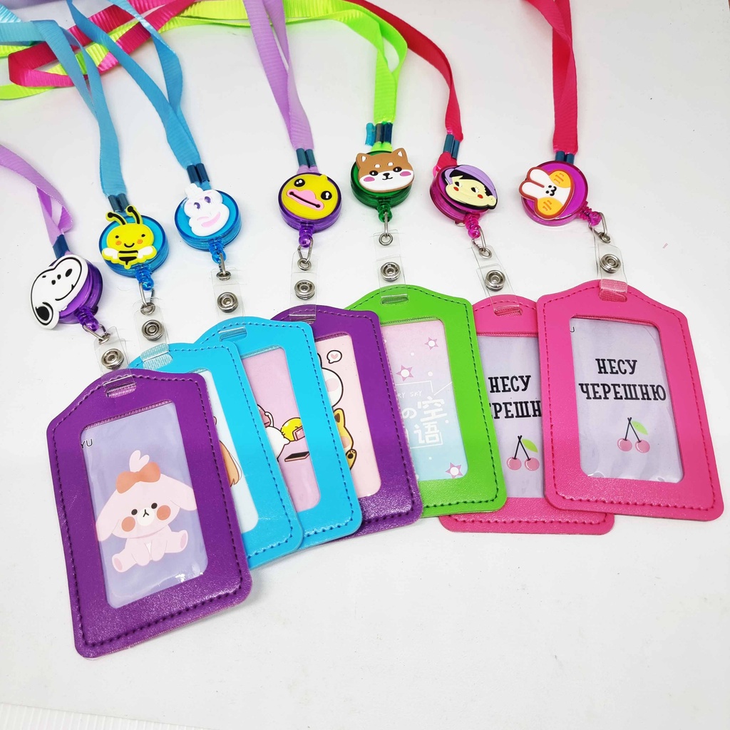 NAME TAG ID CARD NAME BT21 BTS GANTUNGAN KARTU NAMA / LANYARD ID CARD / TAG NAME ID CARD / TALI ID CARD