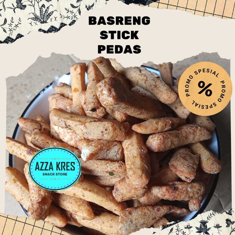 

Basreng Stick Pedas Snack Kekinian - Azzakres