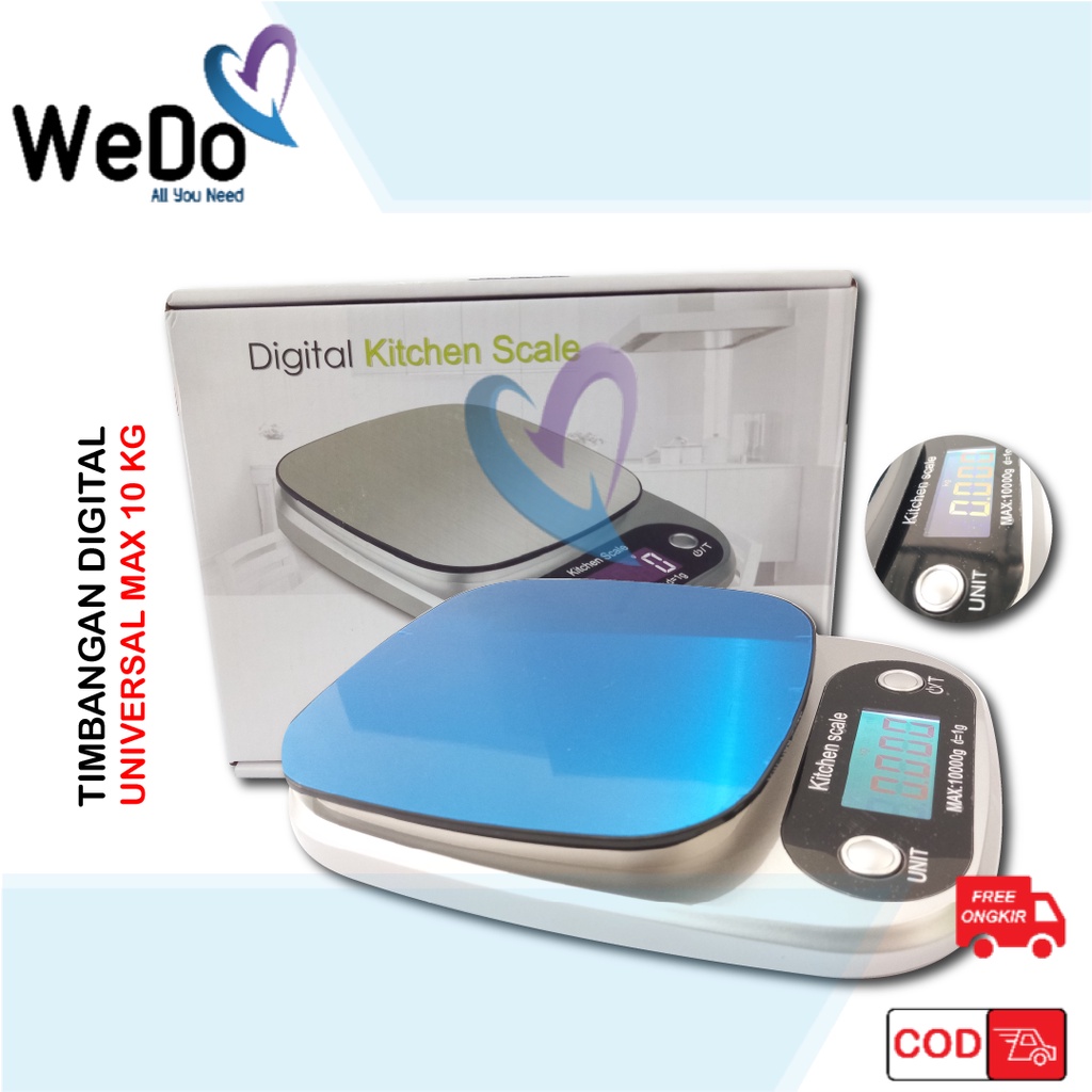 Bagus Timbangan Dapur Digital 10kg Kitchen Scale Timbang Kue Kopi Susu