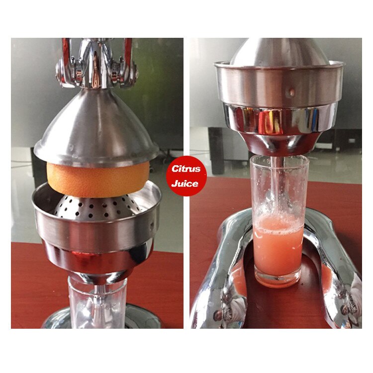 Alat Peras Jus Untuk Buah Juice Squeezer Stainless Steel - Vortex ZZJ3Silver