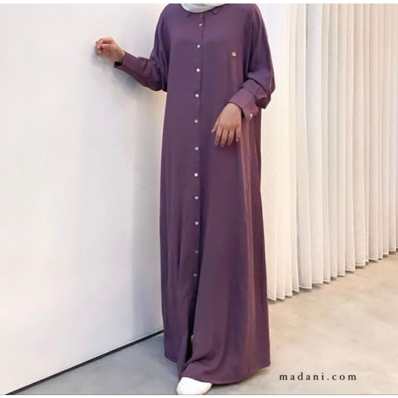 Abaya Full Kancing By Madani 100% ORIGINAL NEW MATERIAL