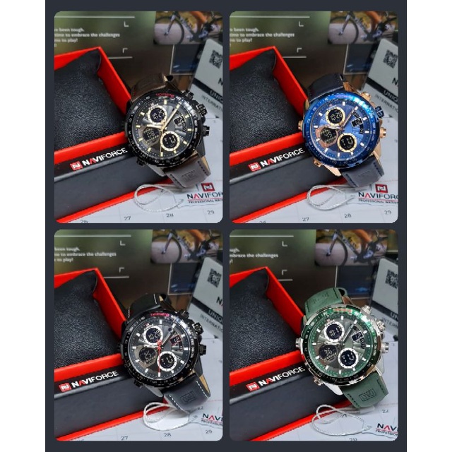 NAVIFORCE NF 9197 JAM TANGAN PRIA ORIGINAL.GARANSI RESMI 1 TAHUN