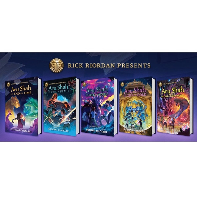 [ENGLISH] BUKU NOVEL ARU SHAH THE PANDAVA 5 SERIES - ROSHANI CHOKSHI ORIGINAL