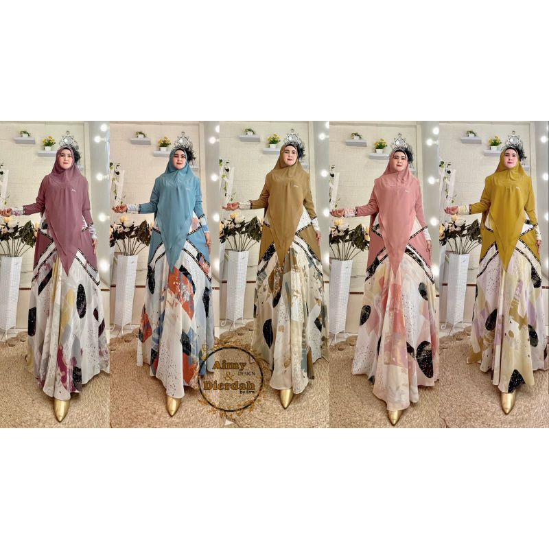 GAMIS SYARI MEWAH / KALEA SYARI BY AIMY DIERDAH / GAMIS SYARI PREMIUM / GAMIS WANITA TERBARU