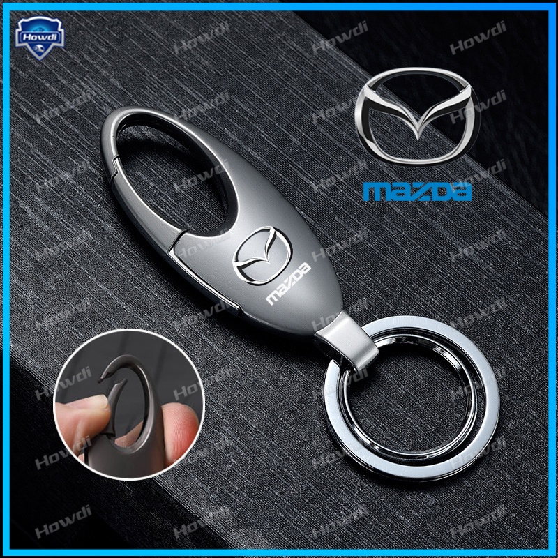Gantungan Kunci Bentuk Tetesan Air Bahan Alloy Metal Dengan logo Untuk Mazda