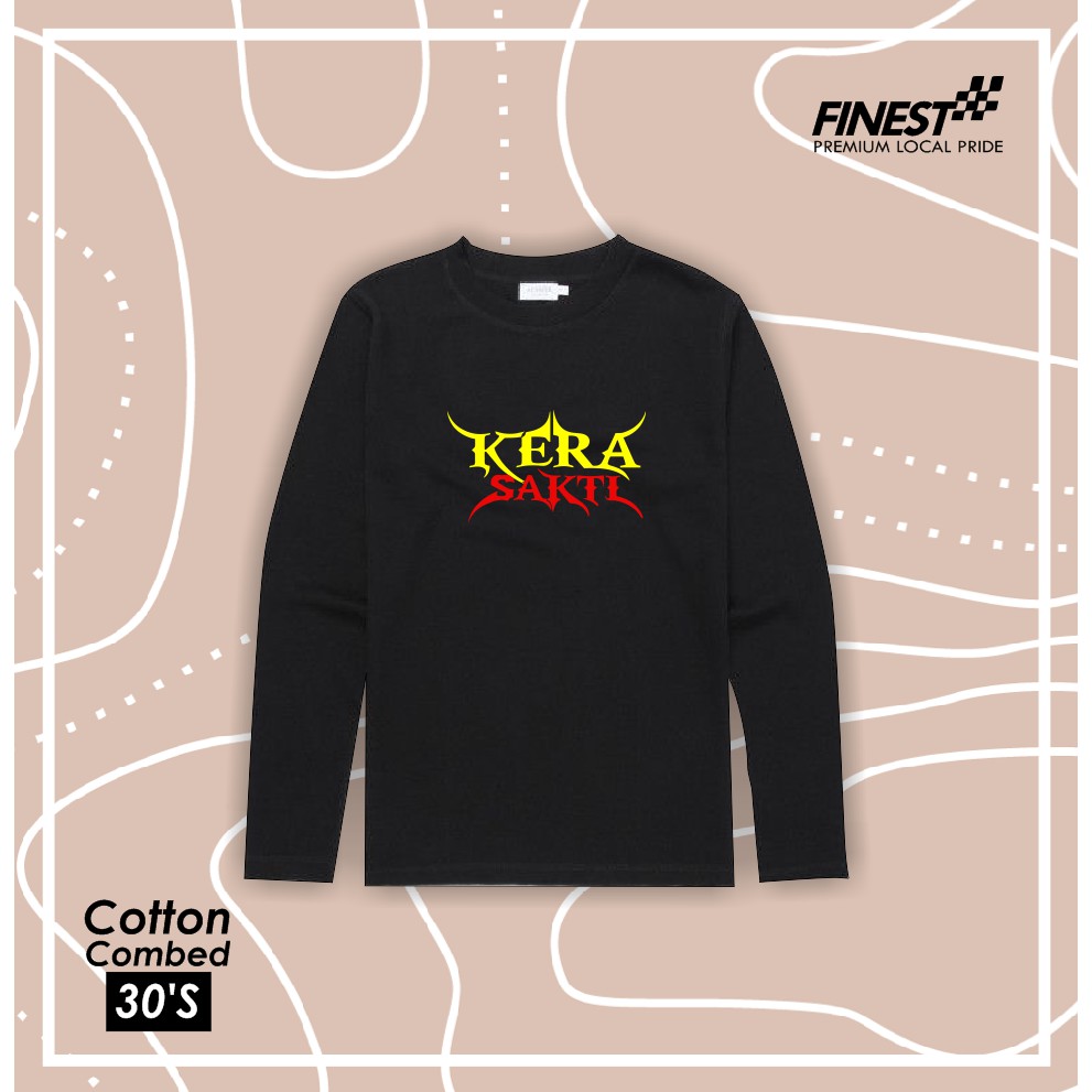 Kaos Baju Tshirt IKSPI Kera Sakti Lengan Panjang Combed 30S Termurah kualitas Distro
