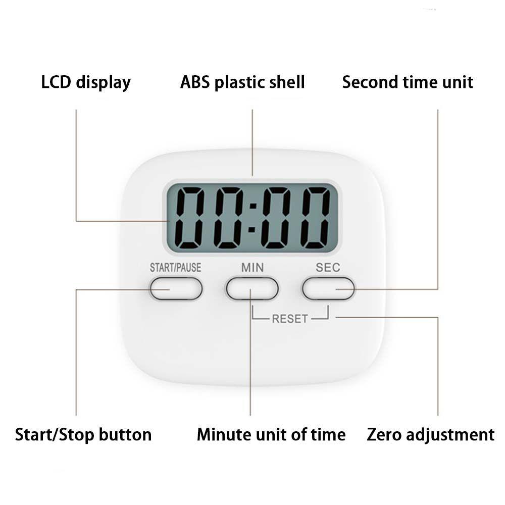 Solighter Digital Timer Countdown Timer Masak Belajar Stopwatch Pengingat Masak