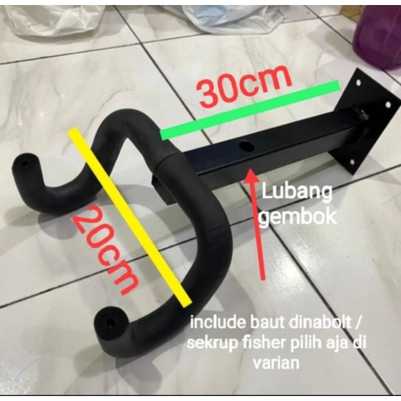 gantungan sepeda dinding/gantungan sepeda/gantungan sepeda di tembok/gantungan sepeda di dinding/gantungan sepeda lipat/gantungan sepeda bmx