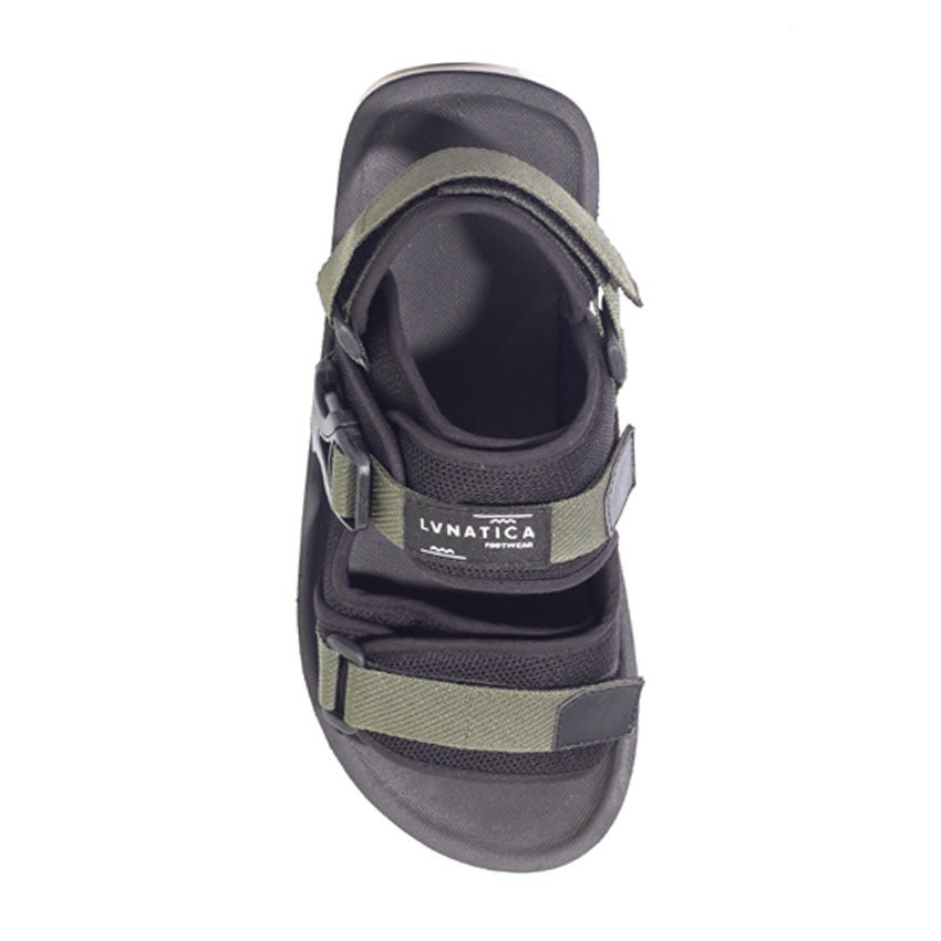 Almost Green | 39-43 | Sandal Gunung Original Kulit Santai Kasual Pria Sendal Footwear | FORIND x Lvnatica