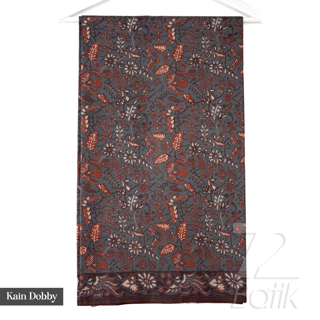 KAIN BATIK PREMIUM Dobby Motif Kupu Kembang Warna Hitam Ireng Coklat Cokelat 727511 Cap 72 Jarik Jarit Samping Kebat Panjang Batik Dobby Modern Premium Bahan Seragam Batik Pernikahan Kantor Keluarga Murah Kamen Jadi Batik Bali Lembaran