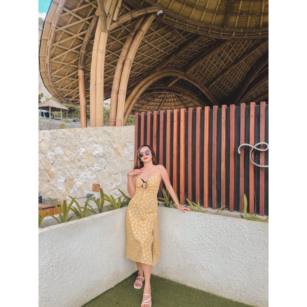 SANTORINI DRES DRESS RAYON KOREA PANTAI PANJANG DRES PARTY BIG SIZE KEKINIAN COD