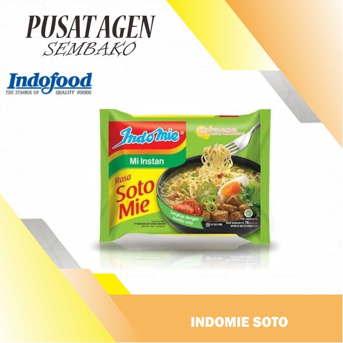 

INDOMIE SOTO MIE INSTAN KUAH MI INDOMI