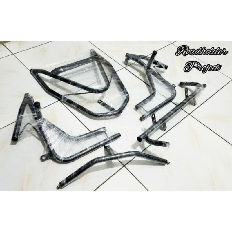 body crash / tubular beat street / esp 2016 -2019 hitam bahan tebal