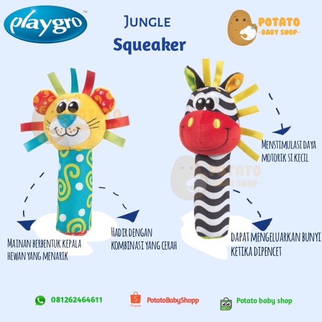 Playgro - Jungle Squeaker