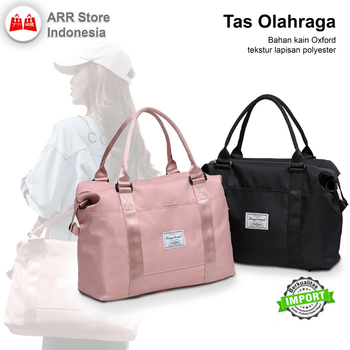 Tas Penyimpanan Travel Sport Bag Gym Fitnes Olahraga Unisex Import