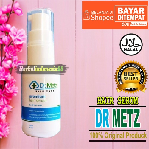 ( SELLER MERAPAT ) DR. METZ PREMIUM HAIR SERUM ORIGINAL - OBAT HERBAL RAMBUT UBAN DAN RONTOK