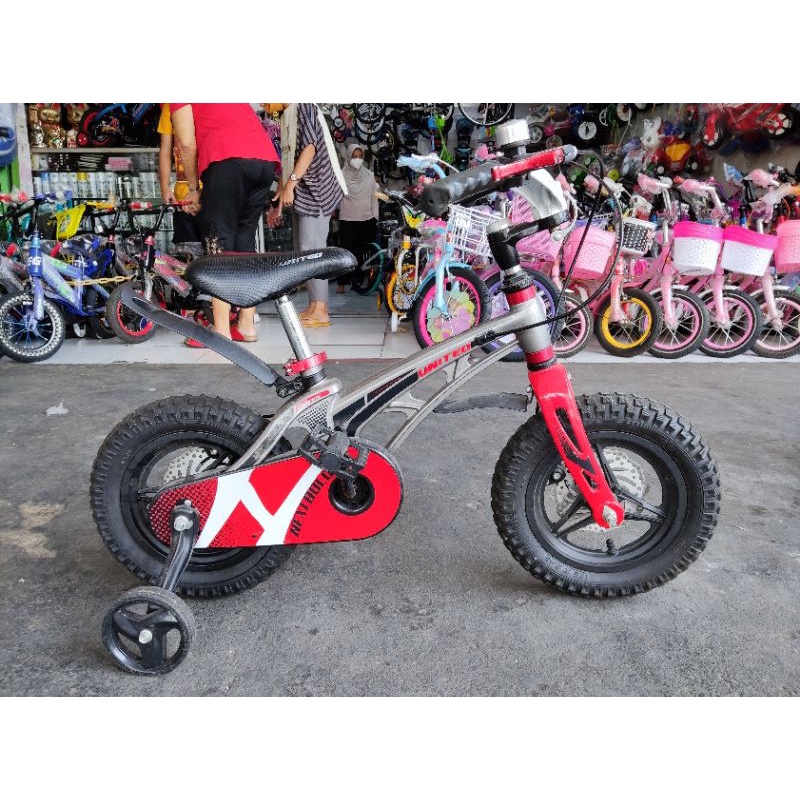 sepeda anak 12 united nexibold racing cakram second like new