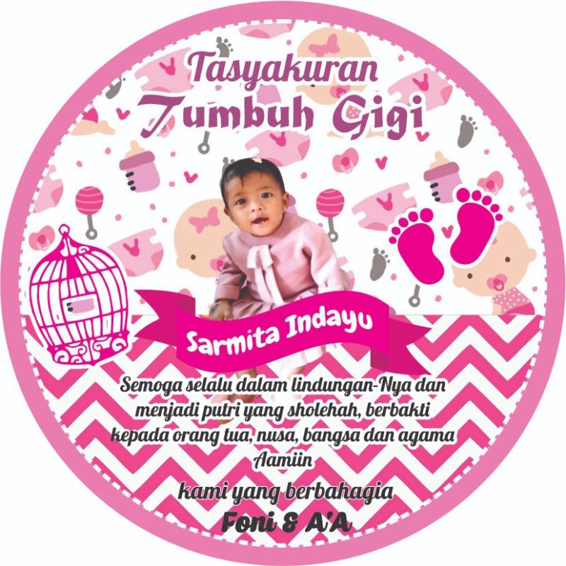 

stiker tasyakuran tumbuh gigi